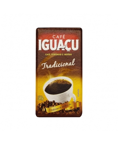 CAFÉ TORRADO E MOIDO IGUAÇU TRADICIONAL 500G