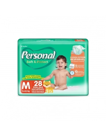 FRALDA PERSONAL SOFT&PROTECT (M) C/28UN