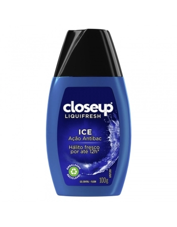 CREME DENTAL CLOSEUP LIQUIFRESH ICE PROTEÇÃO 100G