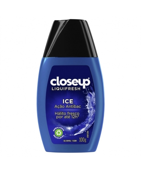 CREME DENTAL CLOSEUP LIQUIFRESH ICE PROTEÇÃO 100G