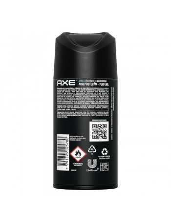 DESODORANTE AEROSOL AXE APOLLO 12X150ML