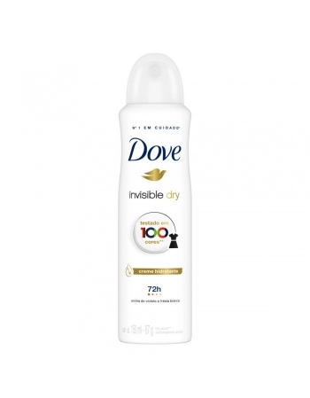 DESODORANTE AEROSOL DOVE INVISIBLE DRY 150ML