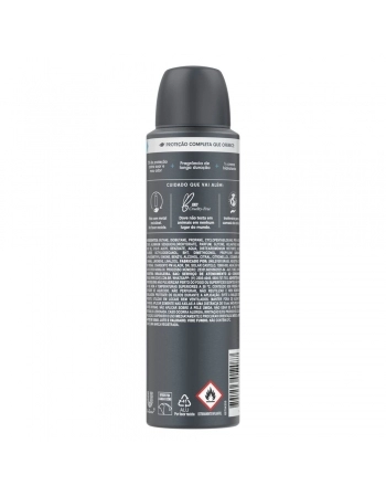 DESODORANTE AEROSOL DOVE MEN PROTEÇÃO TOTAL 12X150ML
