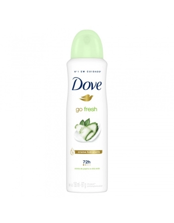 DESODORANTE AEROSOL DOVE GO FRESH PEPINO 12X150ML