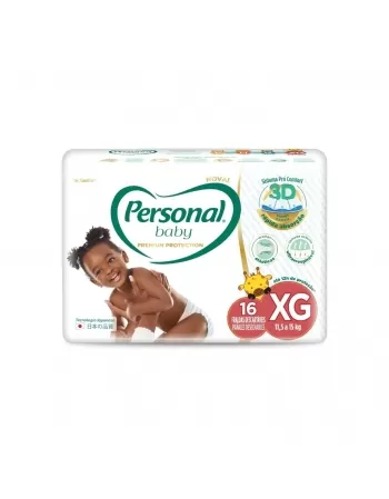FRALDA PERSONAL BABY PREMIUM PROTECT (EXT G) C/16UN