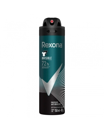 DESODORANTE AEROSOL REXONA MEN INVISIBLE 150ML