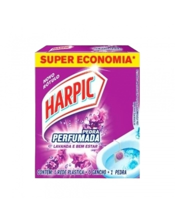 PEDRA SANITARIA HARPIC AROMA PLUS LAVANDA 20G