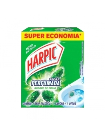 PEDRA SANITARIA HARPIC AROMA PLUS PINHO 20G