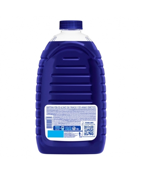 Brilhante Lava Roupas Líquido Higiene Total 3L - Limpeza Profunda + Bloqueio Mau Odor