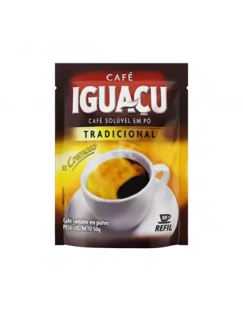 CAFÉ SOLUVEL IGUAÇU TRADICIONAL SACHE 50G