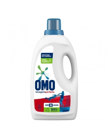 LAVA ROUPAS LIQUIDO OMO LAVAGEM PERFEITA (FRASCO) 3L