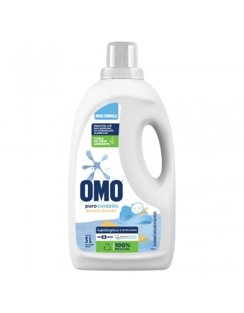 LAVA ROUPAS LIQUIDO OMO +PURO CUIDADO (FRASCO) 3L