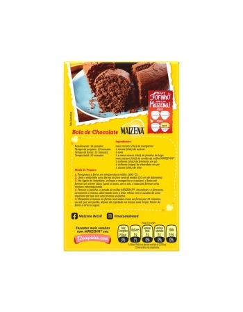 AMIDO DE MILHO MAIZENA (CARTUCHO) 500G