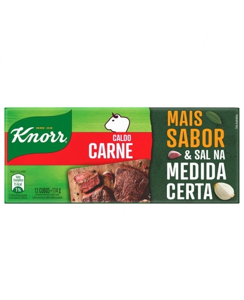 CALDO KNORR CARNE (TABLETE) 114G