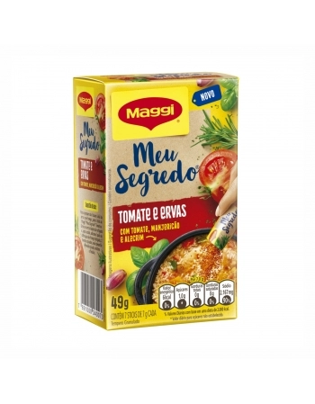 TEMPERO MEU SEGREDO MAGGI TOMATE E ERVAS 49G (7X7)