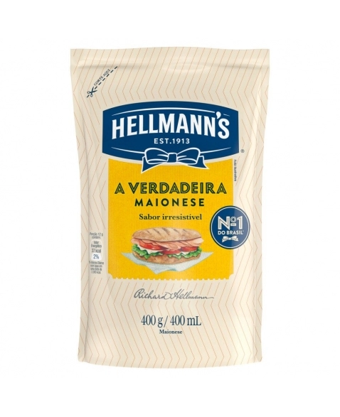 MAIONESE HELLMANNS (SACHE) 400G