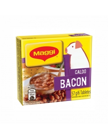 CALDO MAGGI BACON DISPLAY 10X57G