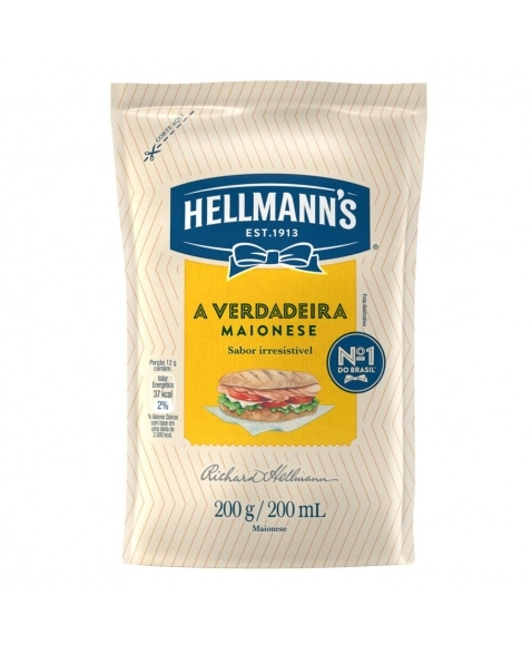 MAIONESE HELLMANNS (SACHE) 200G