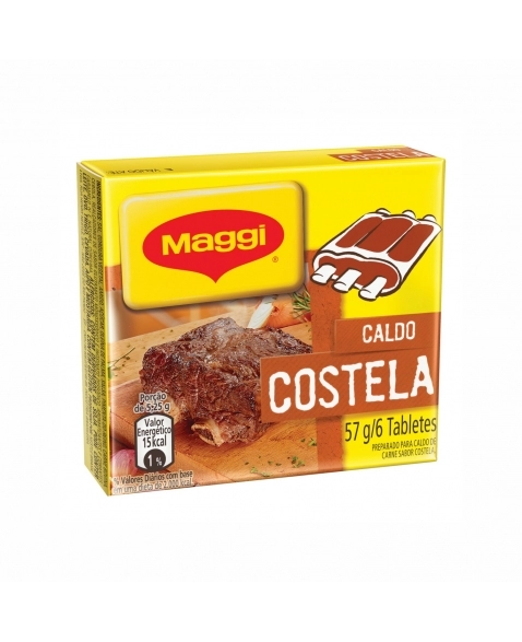 CALDO MAGGI COSTELA DISPLAY 10X57G