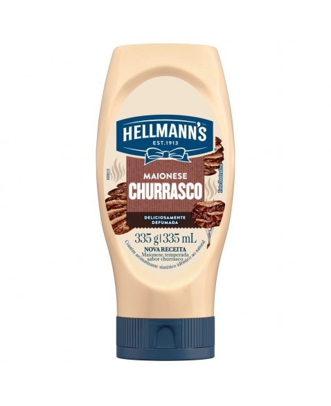 MAIONESE HELLMANNS CHURRASCO NBA (TOP DOWN) 335G