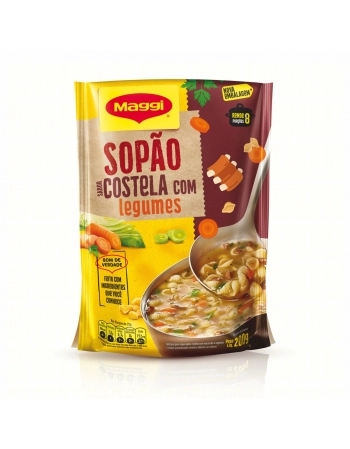 SOPÃO COSTELA C/LEGUMES MAGGI 200G