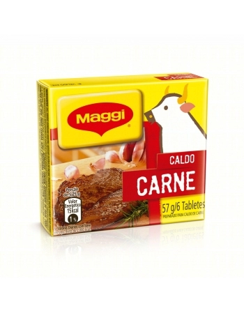 CALDO MAGGI CARNE DISPLAY 10X57G