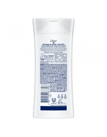 DOVE LOC DEO HIDRAT MANT KAR BAU12X200ML