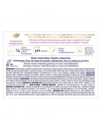 SABONETE DOVE REVIGORANTE 90G