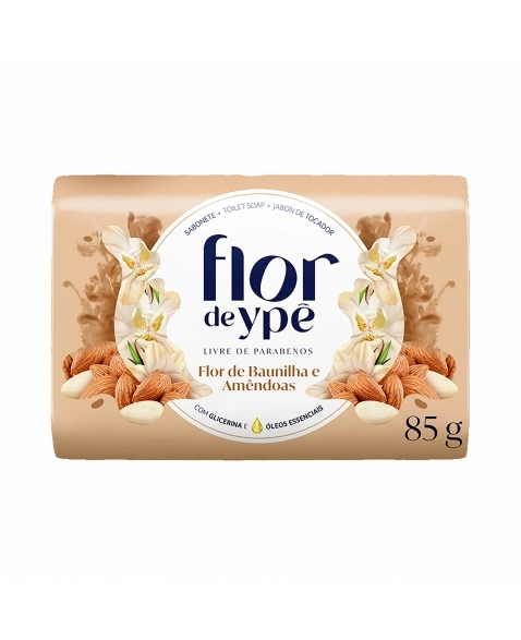 SABONETE FLOR BAUNILHA AMENDOA 85G