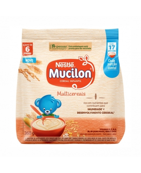 MUCILON MULTICEREAIS (SACHET) 360G