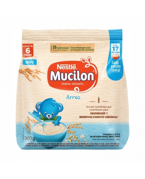 MUCILON ARROZ (SACHET) 360G