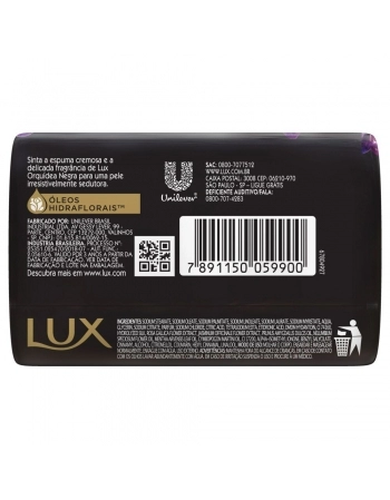SABONETE LUX ORQUIDEA NEGRA 108X85G