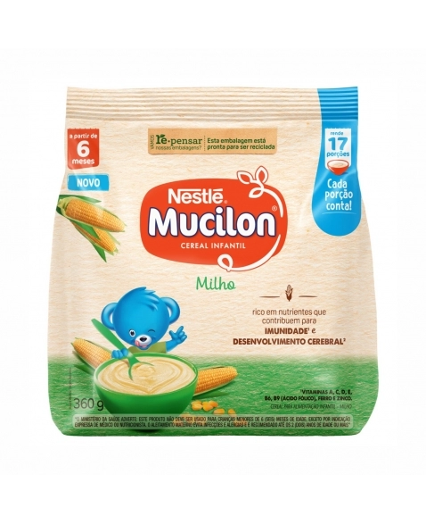 MUCILON MILHO (SACHET) 360G