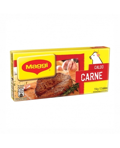 CALDO MAGGI CARNE TABLETE 114G