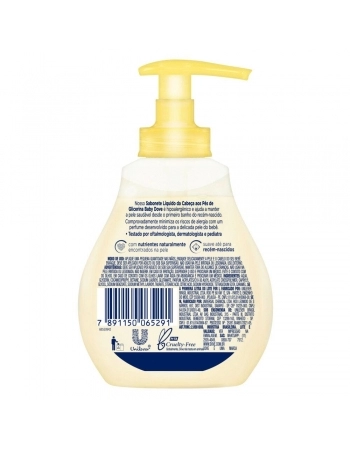 SABONETE LIQUIDO DOVE BABY HIDRATAÇÃO GLICERINADO 200ML