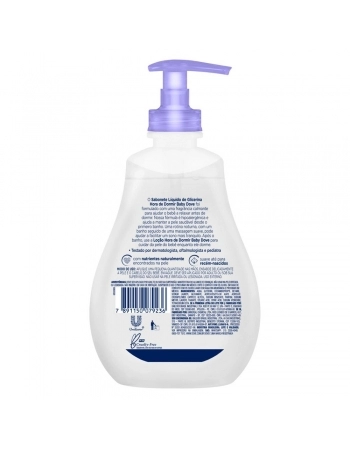 DOVE BABY SAB LIQ H D DORMIR 12X400ML