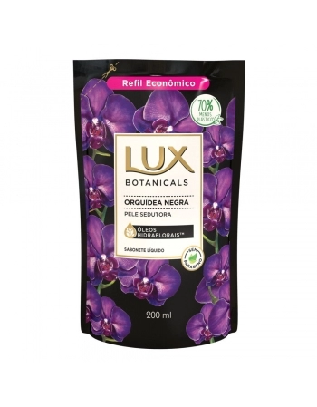 SABONETE LIQUIDO LUX ORQUIDEA NEGRA 200ML