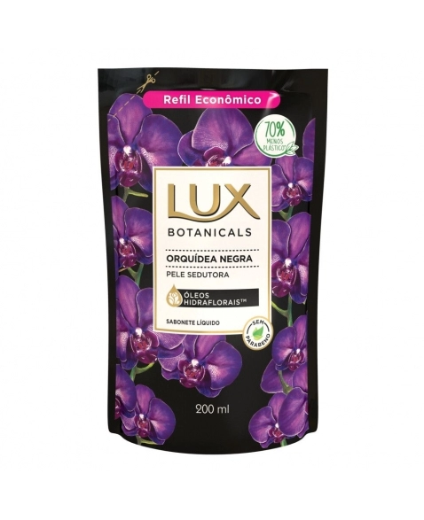 SABONETE LIQUIDO LUX ORQUIDEA NEGRA 200ML