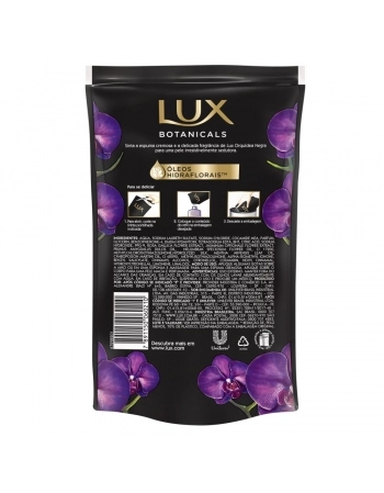 SABONETE LIQUIDO LUX ORQUIDEA NEGRA 200ML