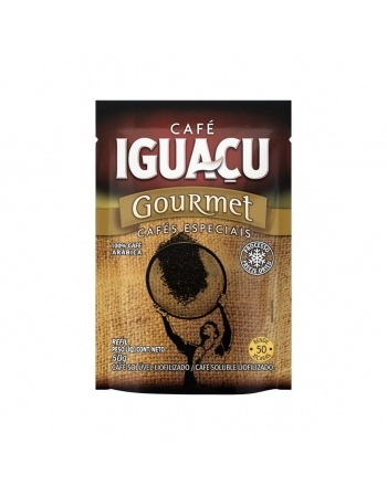 CAFÉ SOLUVEL IGUAÇU LIOFILIZADO GOURMET SACHE 50G