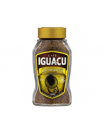 CAFÉ SOLUVEL IGUAÇU LIOFILIZADO GOURMET VIDRO 100G