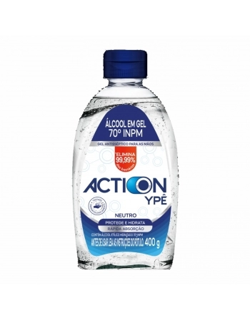 ALCOOL GEL ACTION ANTISSEPTICO YPE 400G