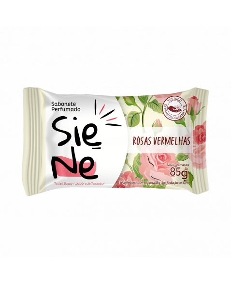 SABONETE SIENE ROSAS VERMELHAS 85G