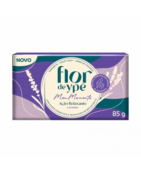 SABONETE FLOR MEU MOMENTO LAVANDA 85G