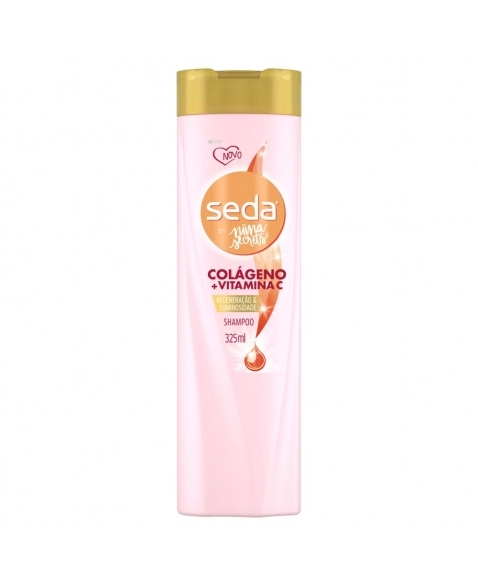 SHAMPOO SEDA COLAGENO E VITAMINA C 325ML