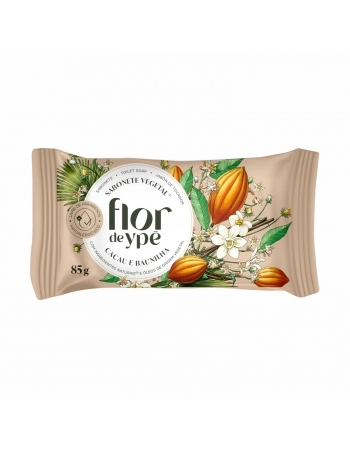 SABONETE FLOR VEGETAL CACAU BAUNILHA 85G