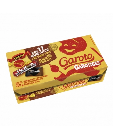 BOMBOM GAROTO SORTIDO 250G