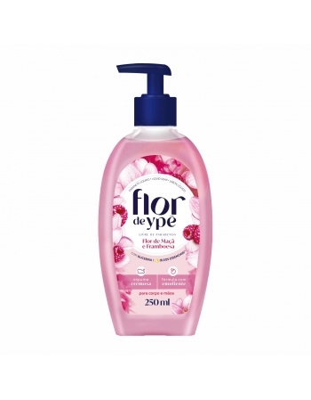 SABONETE LIQUIDO FLOR FLORES MAÇA E FRAMBOESA (C/GATILHO) 250ML