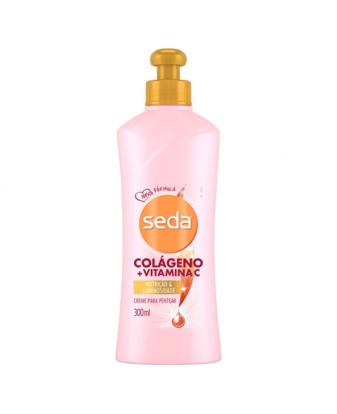 CREME DE PENTEAR SEDA COLAGENO E VITAMINA C 300ML