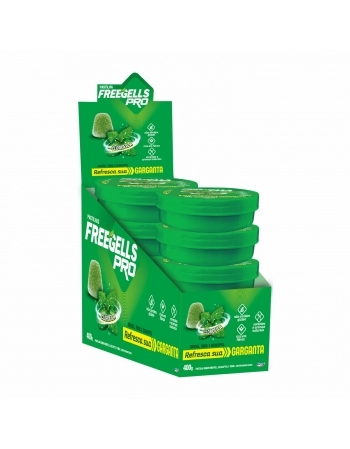 PASTILHA FREEGELLS PLAY PRO EUCALIPTO 400GR (10X40G)